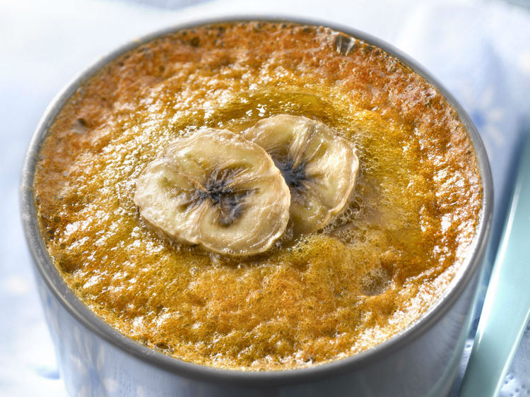 Flan de bananes