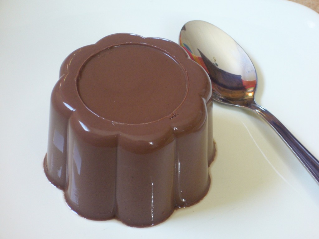 Flan au chocolat