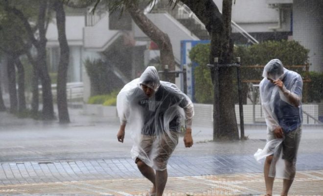 Japon: Deux morts après le passage du typhon Talim