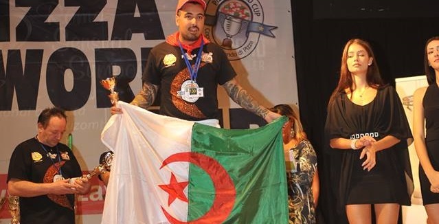 Un algérien troisième à un concours de pizza en Italie