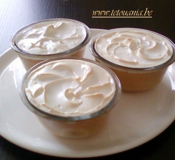 Flan meringué à la banane