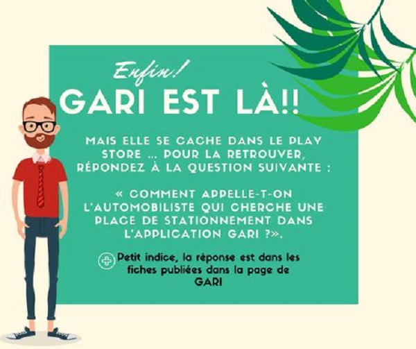 Technologie : L’application «  »GARI » » officiellement lancée aujourd’hui