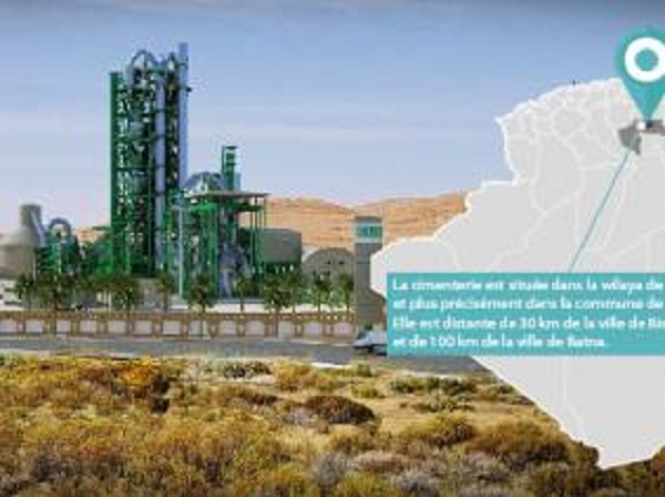 La cimenterie CILAS de Biskra vise l’exportation en 2018