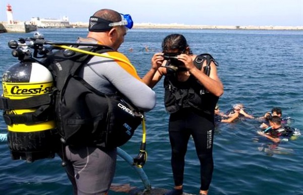 Oran : Renflouage d’un filet fantôme long de 190 m près de l’île Plane