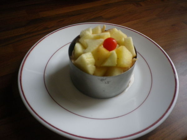 Pommes en timbale