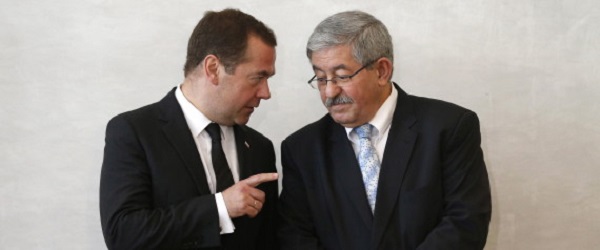 Ouyahia s’entretient avec son homologue russe