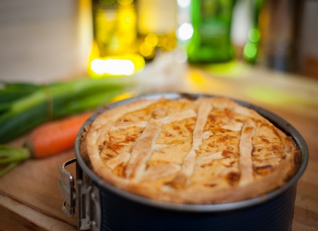 Recette : Tarte au Poulet et au Curry