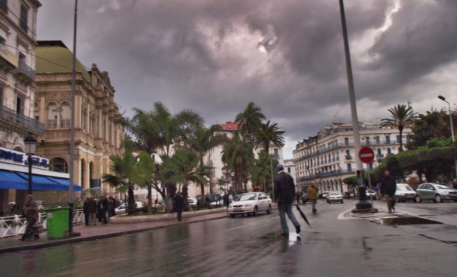 Alerte météo – de fortes pluies sur 15 wilayas du nord