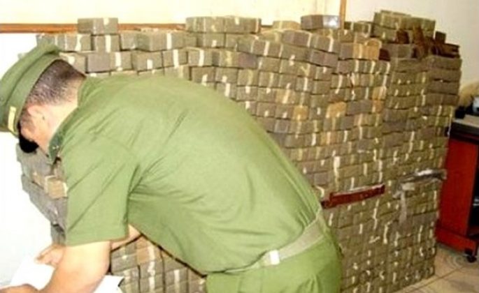 Plus de 38 tonnes de résine de cannabis saisies en Algérie en 8 mois