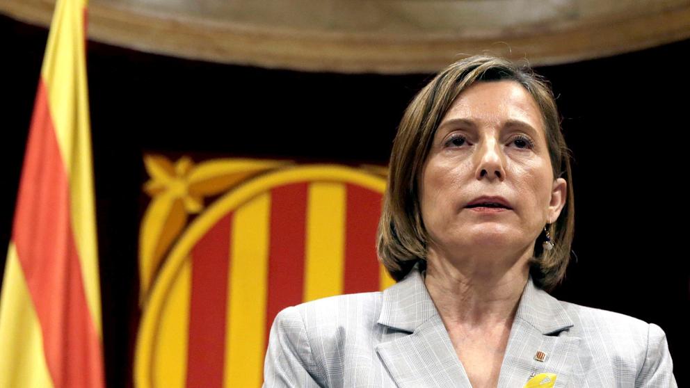 La présidente du parlement catalan en prison