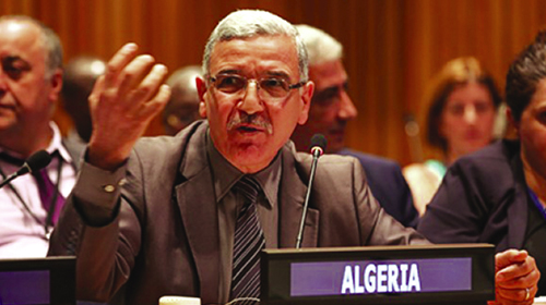 L’Algérie rappelle le droit des sahraouis à l’autodétermination