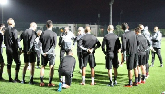 Match Algérie-Nigeria: 1er entrainement des Verts sous la conduite de Madjer