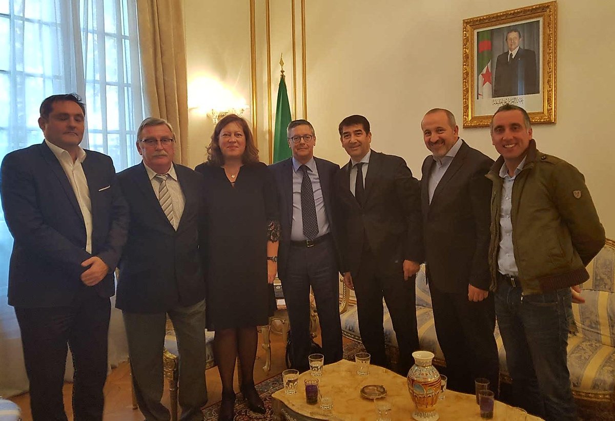 Les contacts de l’Ambassadeur d’Algérie en France avec les milieux d’affaires