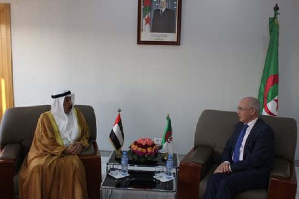 Sous-traitance : Entretien de Monsieur le Ministre de l’Industrie et des Mines avec l’Ambassadeur des Emirats Arabes Unis en Algérie