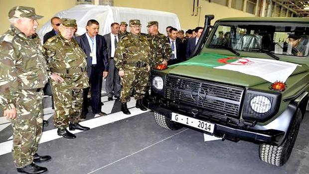 Algérie-Industrie militaire: près de 13.000 véhicules Mercedes-Benz produits à ce jour