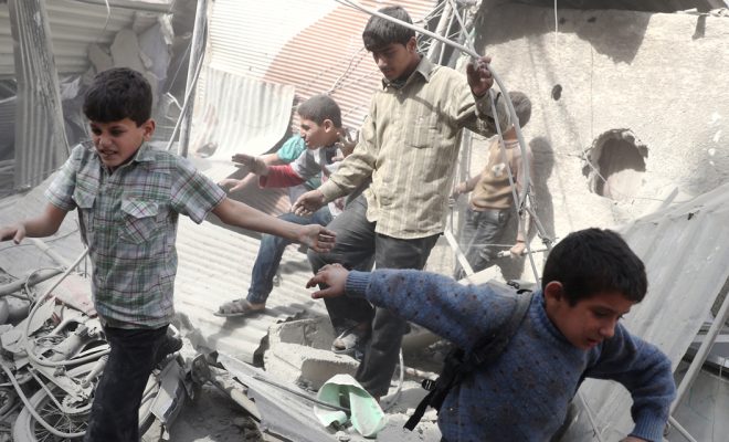 Syrie: 10 morts dans des bombardements sur la région de Damas