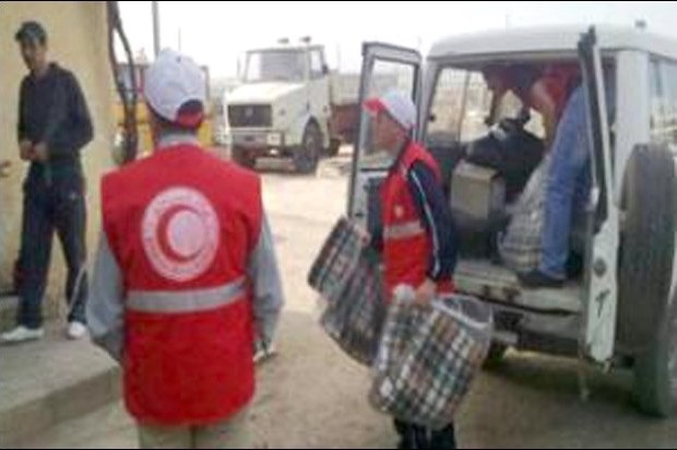 Le Croissant-Rouge mobilisé pour les SDF: Distribution des repas chauds, de vêtements et de couvertures