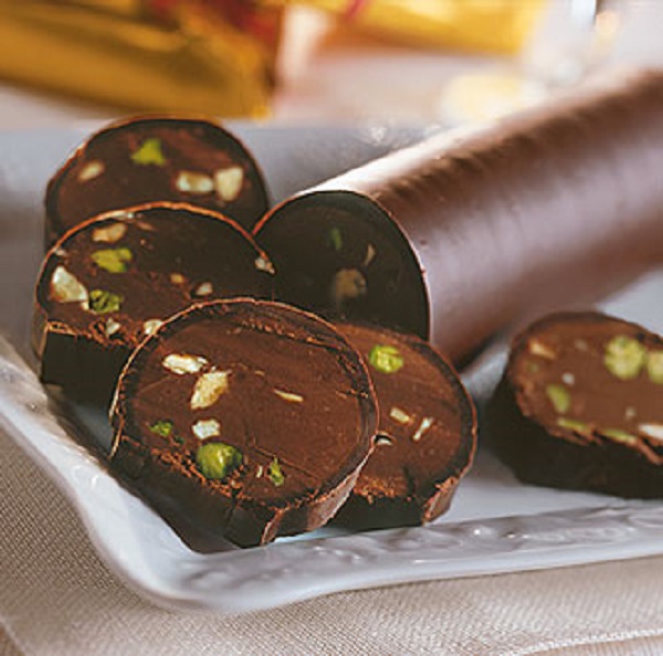 Délice noir aux pistaches