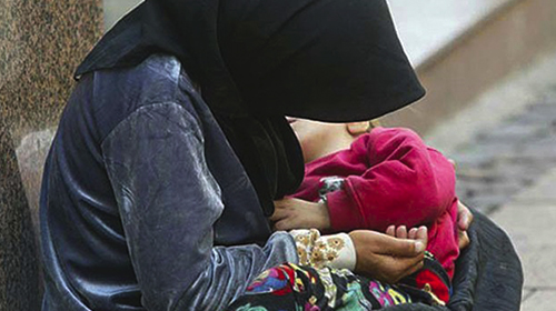 Afflux de SDF et de mendiants