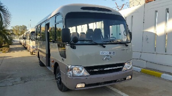 Global Motors Industries Al Djazaïr : Livraison des premiers bus Hyundai County
