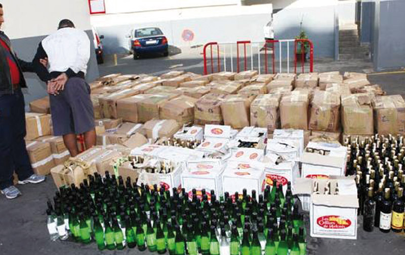 Mascara : Saisie de plus de 4000 unités de boissons alcoolisées