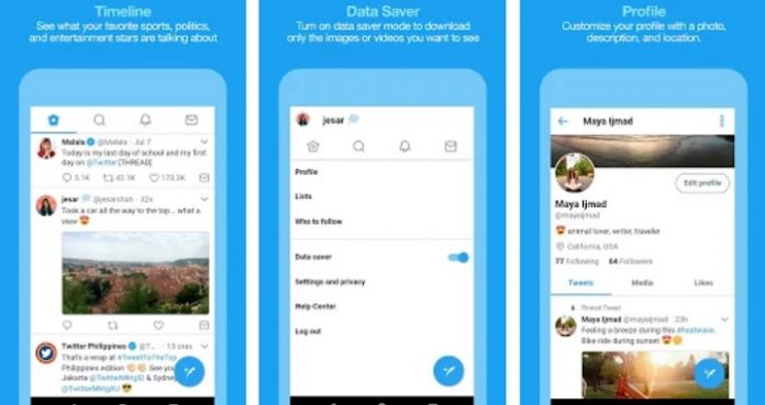 Twitter : Une version Lite de l’application commence à être distribuée.