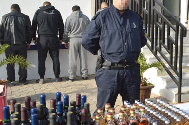 Mascara: Plus de 2.300 unités de boissons alcoolisées saisies