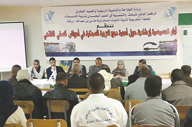 La filière objet d’une formation à Ghardaïa : Encourager l’investissement dans l’aquaculture