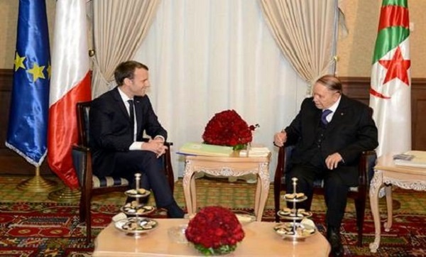 Le président Bouteflika s’entretient avec son homologue français