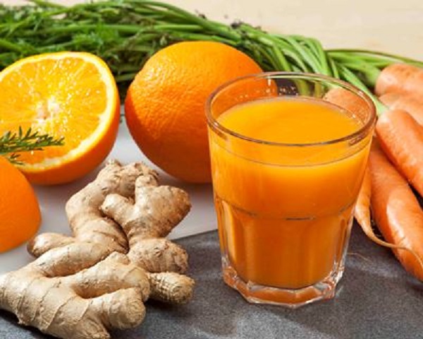 Les bienfaits de la consommation du jus de carotte et de gingembre