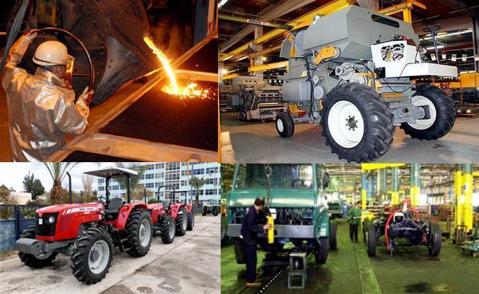 La production industrielle plombée par la sidérurgie