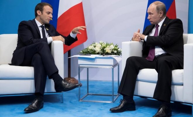 Macron invité d’honneur du forum de Saint-Pétersbourg