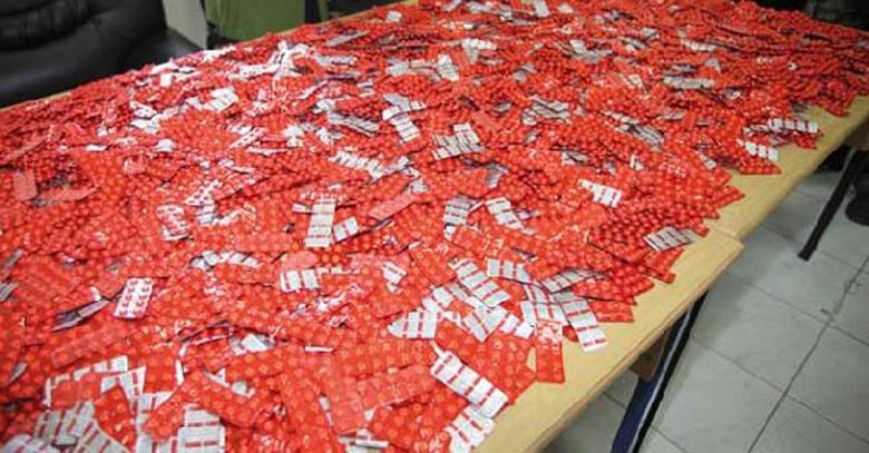 Saisie de 400 comprimés psychotropes, une arrestation