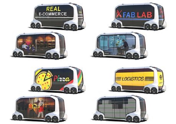 CES 2018 : Toyota dévoile un écosystème de mobilité autour du véhicule e-Palette Concept