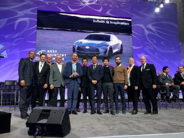 Salon de Detroit 2018 : Double récompense pour le concept Q Inspiration d’Infiniti