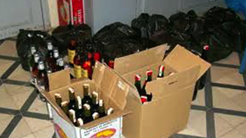 Découverte d’un atelier prohibé de concoction de vin