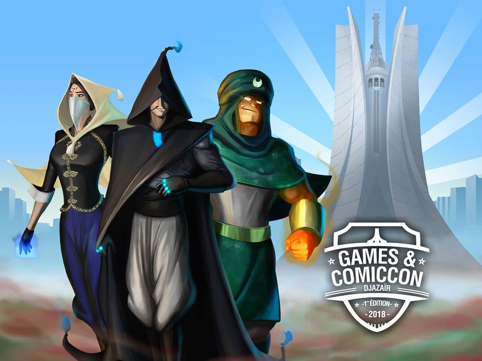 La Games & Comic Con Djazaïr du 23 au 25 Mars
