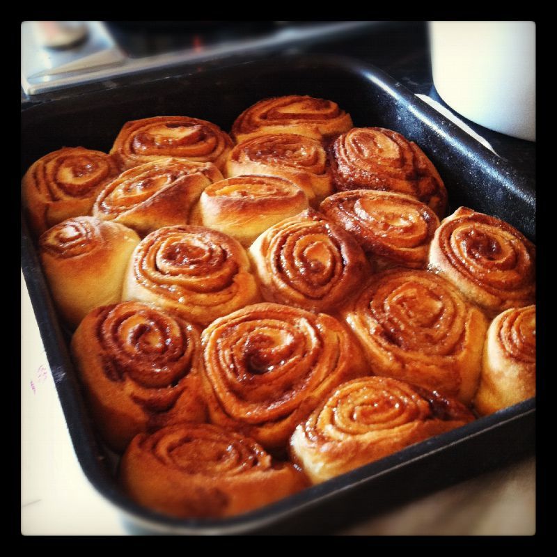 Brioches roulées à la cannelle