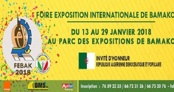 L’Algérie invitée d’honneur de la 12ème Foire internationale de Bamako