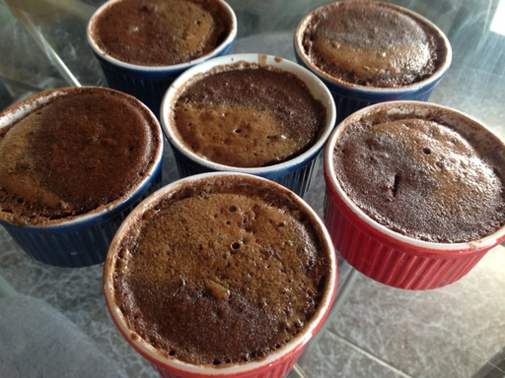 Fondant au chocolat au micro-ondes