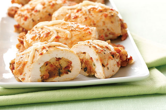 Paupiettes de poulet au fromage