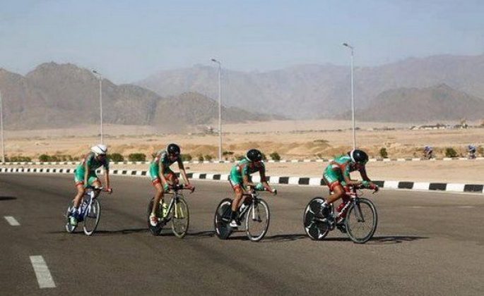 Le Marocain Abdallah Heida remporte le 1er tour international cycliste des Ziban