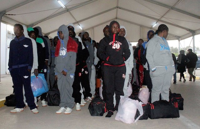 Libye: 180 migrants nigérians retournent volontairement chez eux