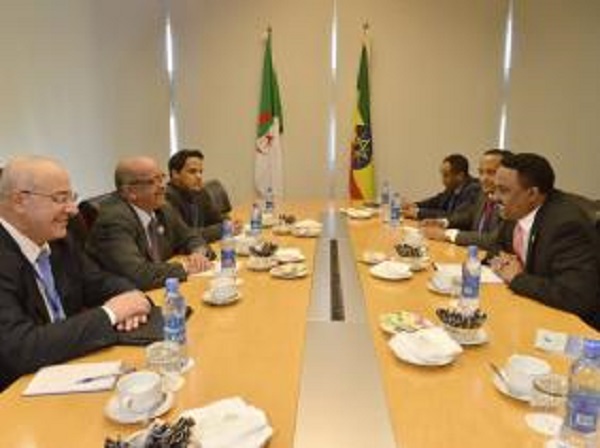 M. Messahel s’entretient avec son homologue éthiopien à Addis-Abeba