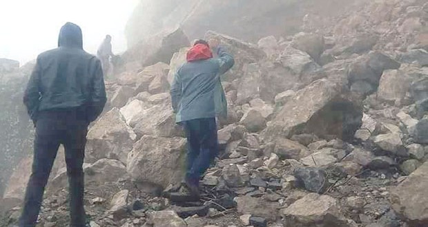 Éboulement rocheux à Iferhounen (Tizi Ouzou) : Réouverture de la RN 15 dans une dizaine de jours