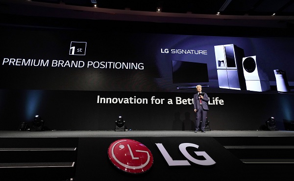 Des produits haut de gamme pour renforcer la satisfaction des consommateurs des produits de luxe au centre du salon LG Innofest 2018