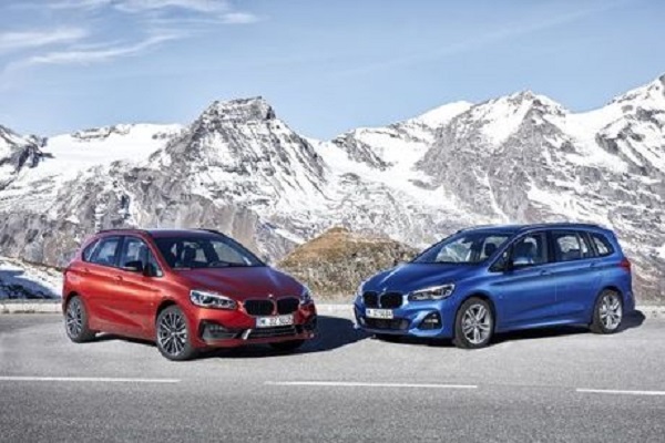 Salon de Bruxelles : Restylage pour les BMW Série 2 Active Tourer et Série 2 Gran Tourer
