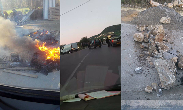 Plusieurs routes fermées par des citoyens à Béjaia