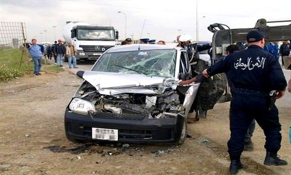 Accidents de la route: 7 morts et 277 blessés en zones urbaines la semaine dernière