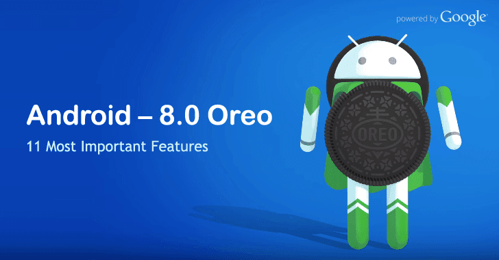 Les smartphones compatibles avec la version Android 8.0 Oreo